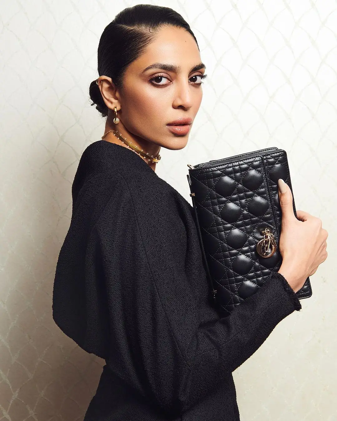 Sobhita Dhulipala Photoshoot in Black Gown